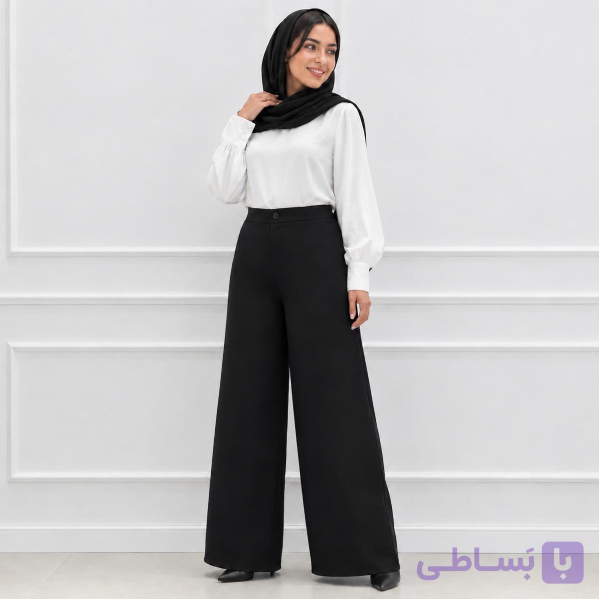 کرپ مرویجت بگ کژوال رسمی لوکس — تصویر 1