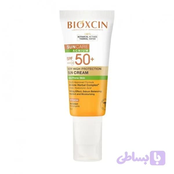 ضد آفتاب ضدلک پوست چربSPF50 بیوکسین