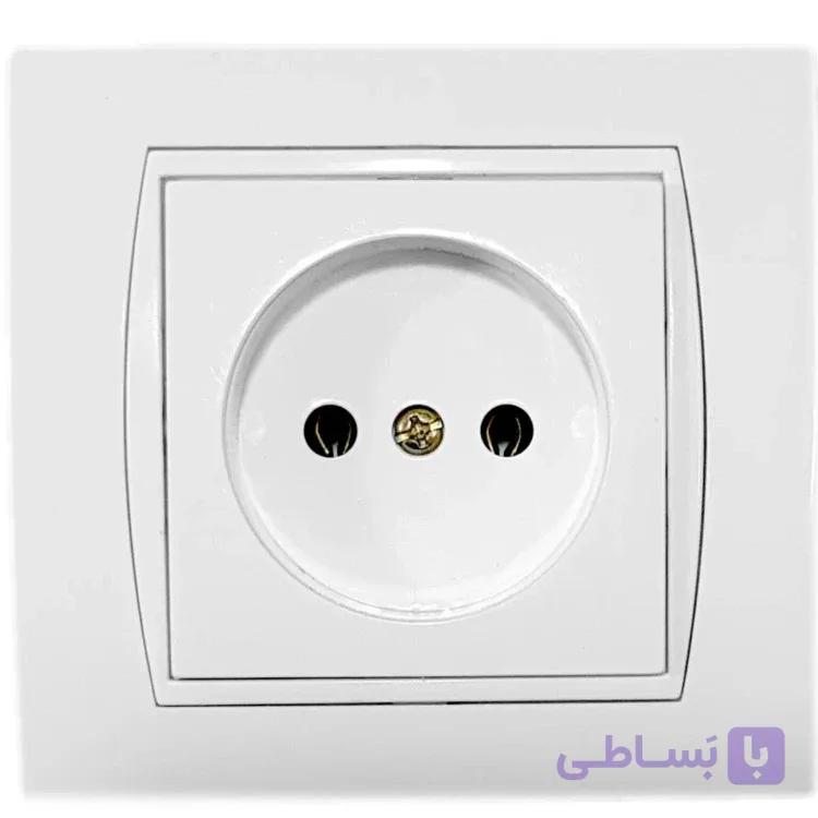 پریز برق ارت دار توکار پارت برق ایرانیان مدل آذین