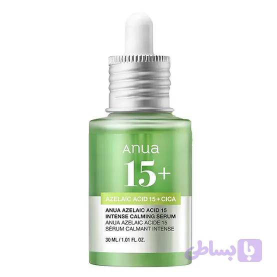 سرم صورت آزلائیک اسید آنوا مدل AZELAIC ACID +10 HYALURON حجم 30 میلAnua 30 ml Azelaic Acid 10 Hyaluron Redness Soothing Serum — تصویر 1