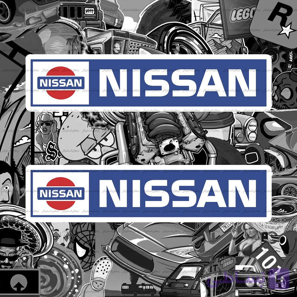 استیکر nissan- m97