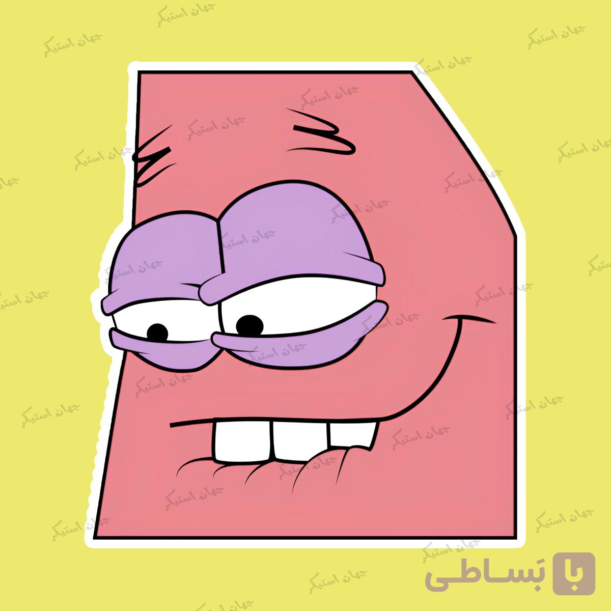 استیکر کیوت کد pat02