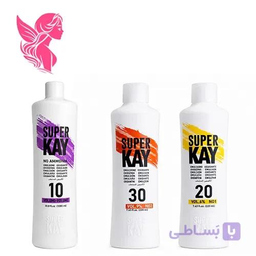 اکسیدان سوپر کی 220 میل 6 و 9 درصد SUPER KAY
