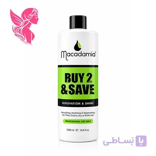 اکتیواتور و شامپو سولفات فری ماکادمیا macadamia