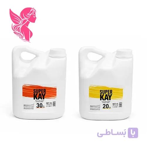 اکسیدان چهار لیتری سوپر کی 6 و 9 درصد SUPER KAY — تصویر 1