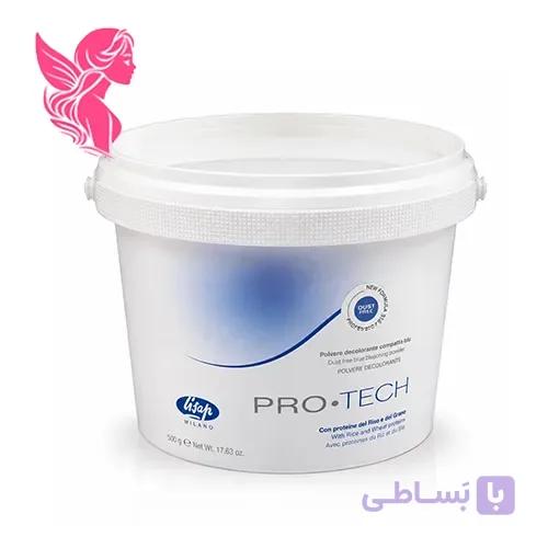 پودر دکلره پروتک لیزاپ سفید یک کیلویی PRO TECH lisap