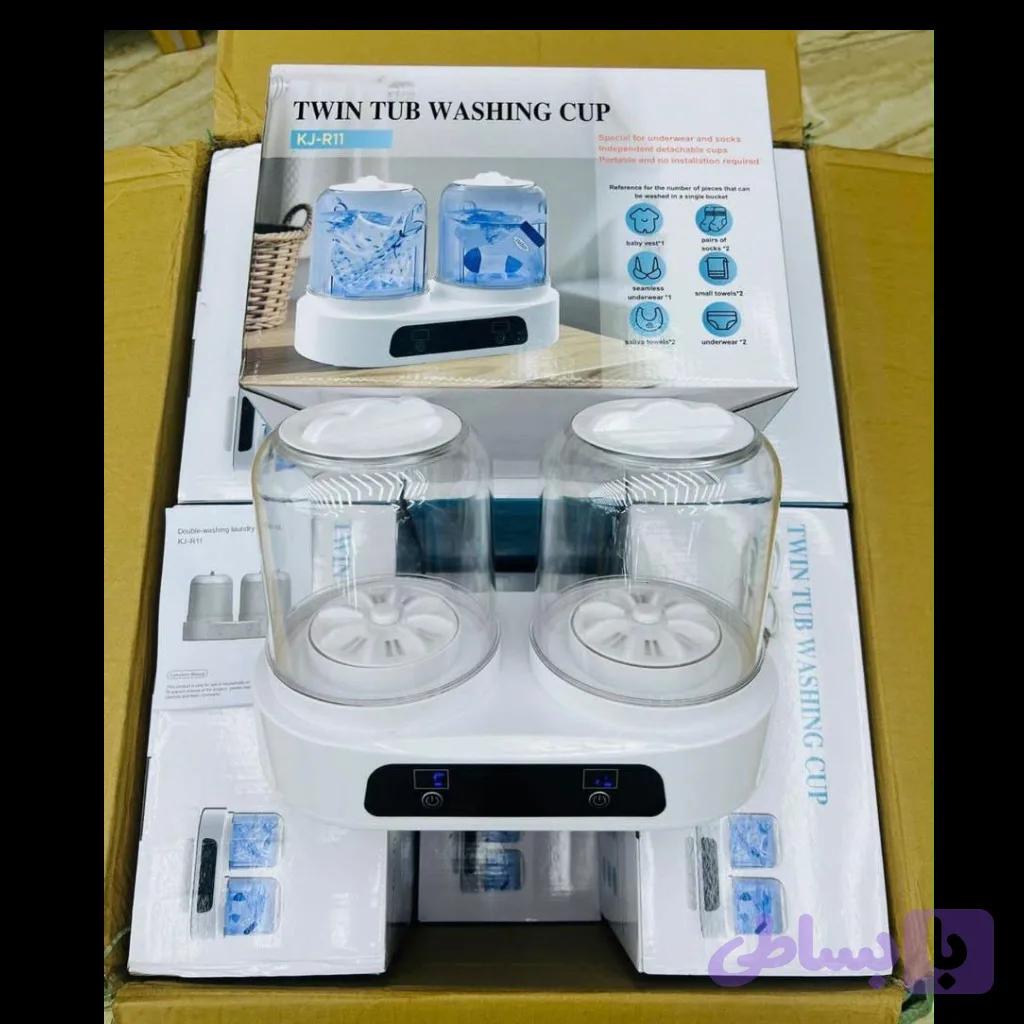 ماشین لباسشویی دو قلو قابل حمل KJ-R11 — تصویر 1