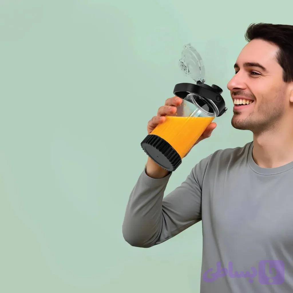 مخلوط‌کن شارژی و قابل حمل Powerology DuoMix — تصویر 1