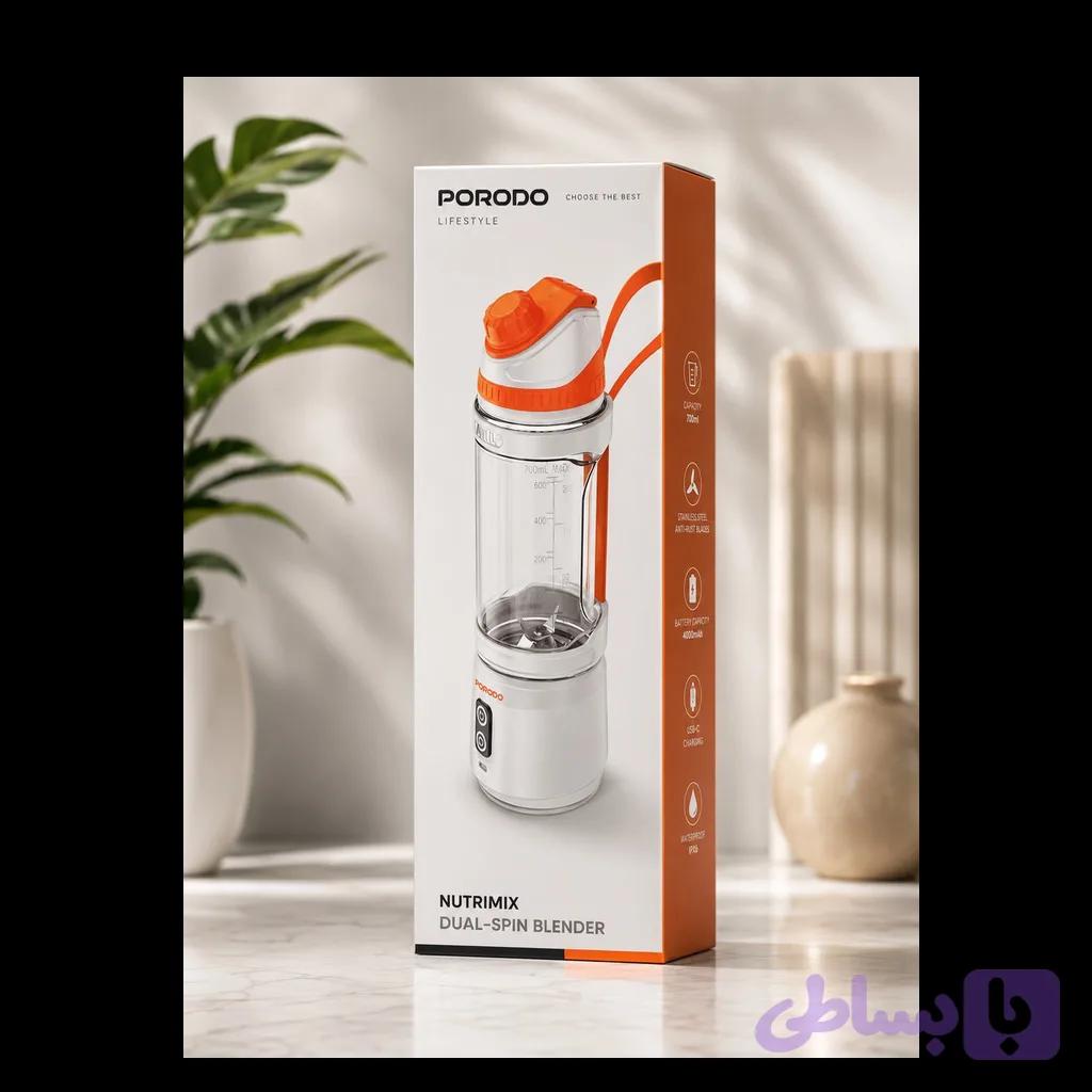 شیکر و مخلوط کن Porodo Nutrimix Dual-Spin — تصویر 1