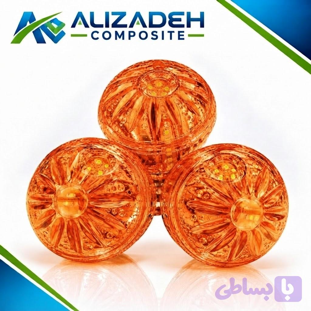 لامپ گلابی نارنجی