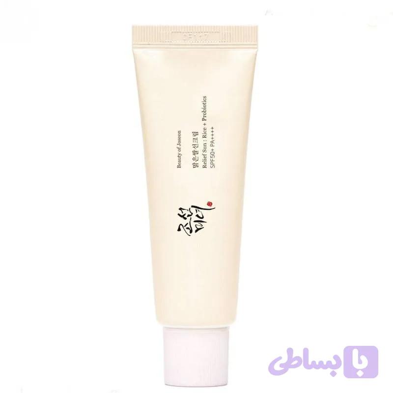 ضدآفتاب بیوتی آف جوسان Rice + Probiotics (SPF50+,PA++++)
