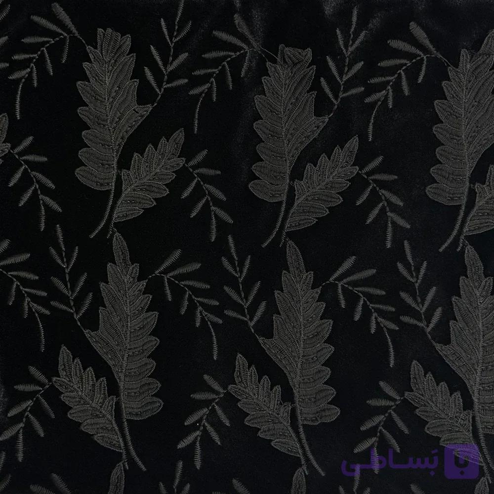 پارچه مخمل اپلیک SND4153-D3 — تصویر 1