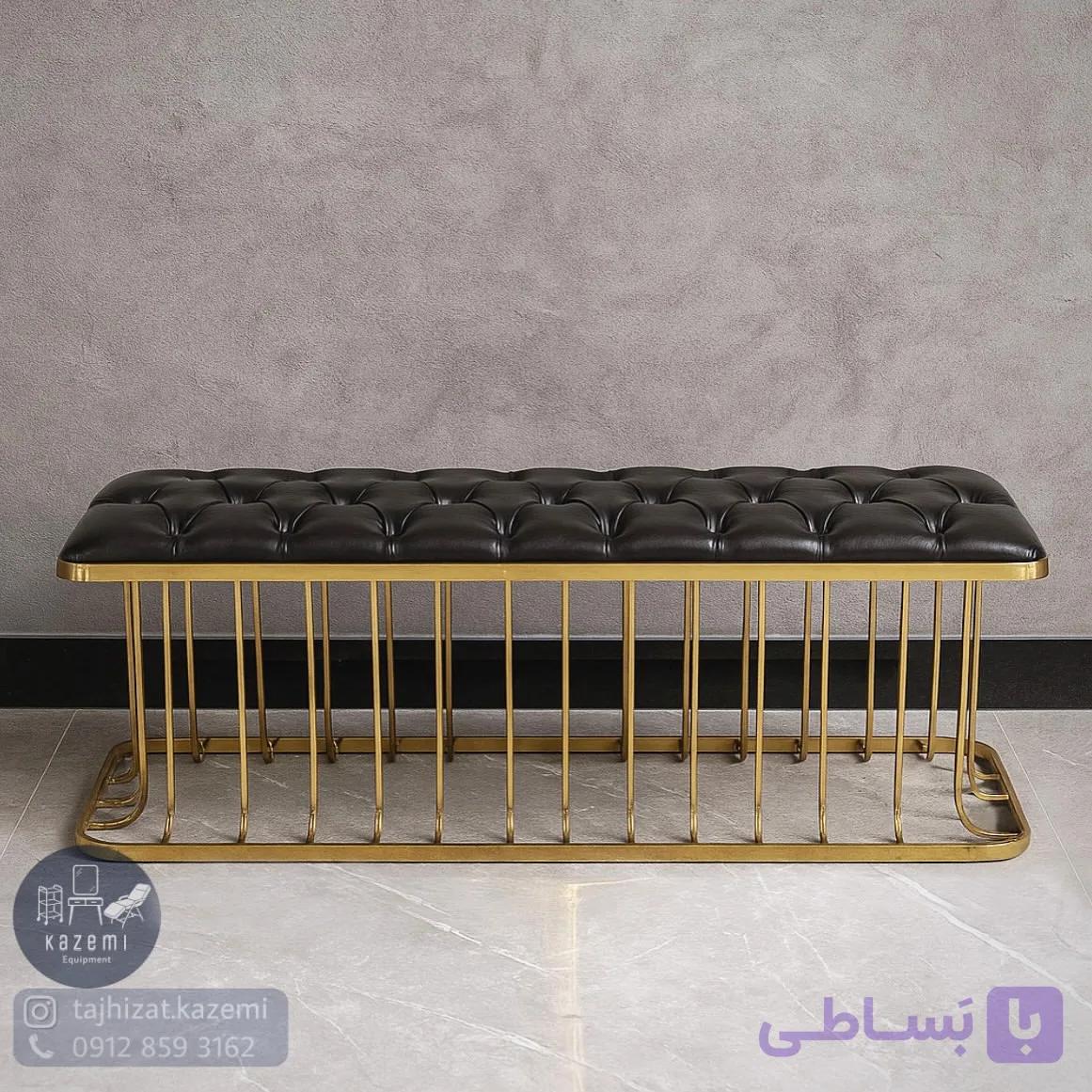نیمکت سه نفره فورتیک فریم فلز