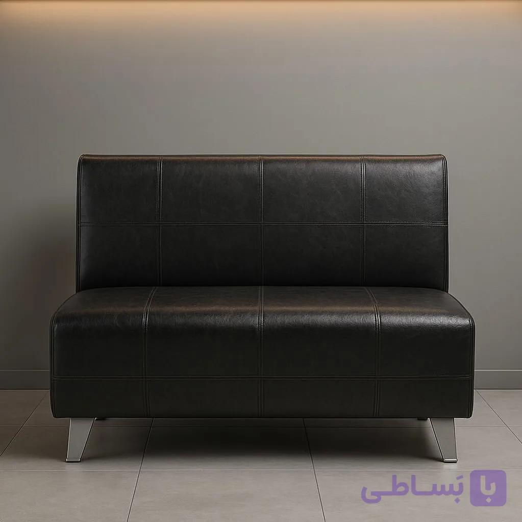 مبل دو نفره چرمی