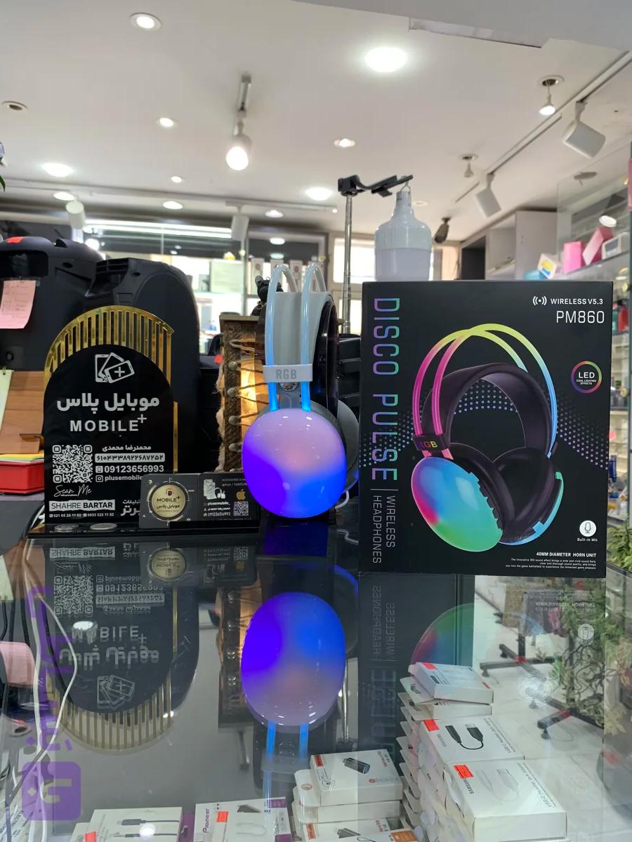 هدفون بی سیم سونی مدل PM860 با قابلیت نویز کنسلینگ