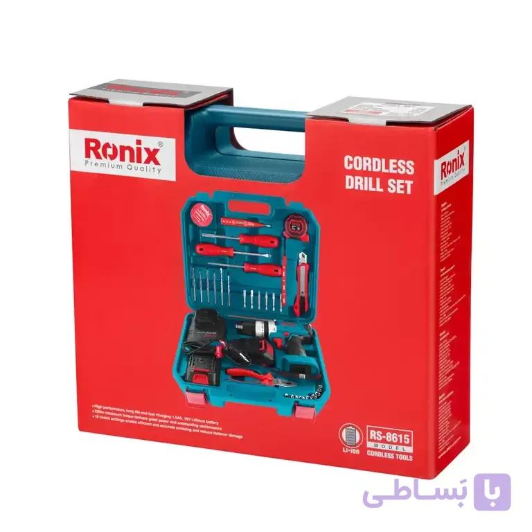 دریل شارژی ۸۶۱۵ رونیکس