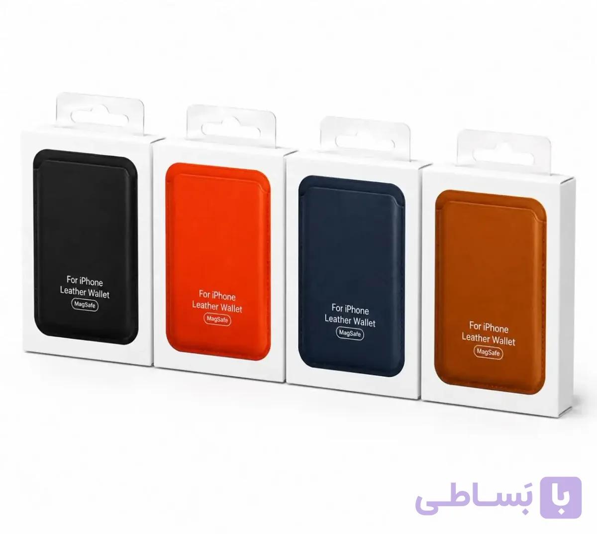 کیف پول چرمی مغناطیسی MagSafe مخصوص آیفون — تصویر 1