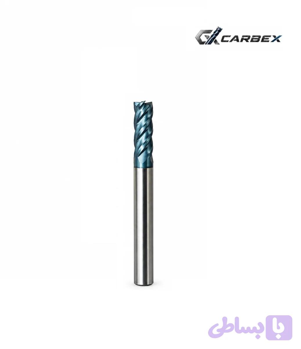 فرز تخت کارباید انگشتی برند CARBEX قطر 10 طول 75 میلی متر 68HRC — تصویر 1