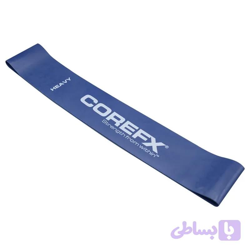 کش ورزشی مینی لوپ 100درصد لاتکس COREFX آبی