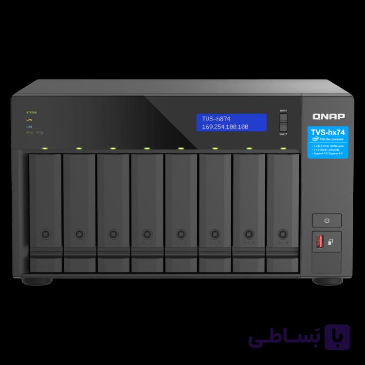 ذخیره ساز کیونپ QNAP Network Storage TVS-h1288X-W1250-16G — تصویر 1