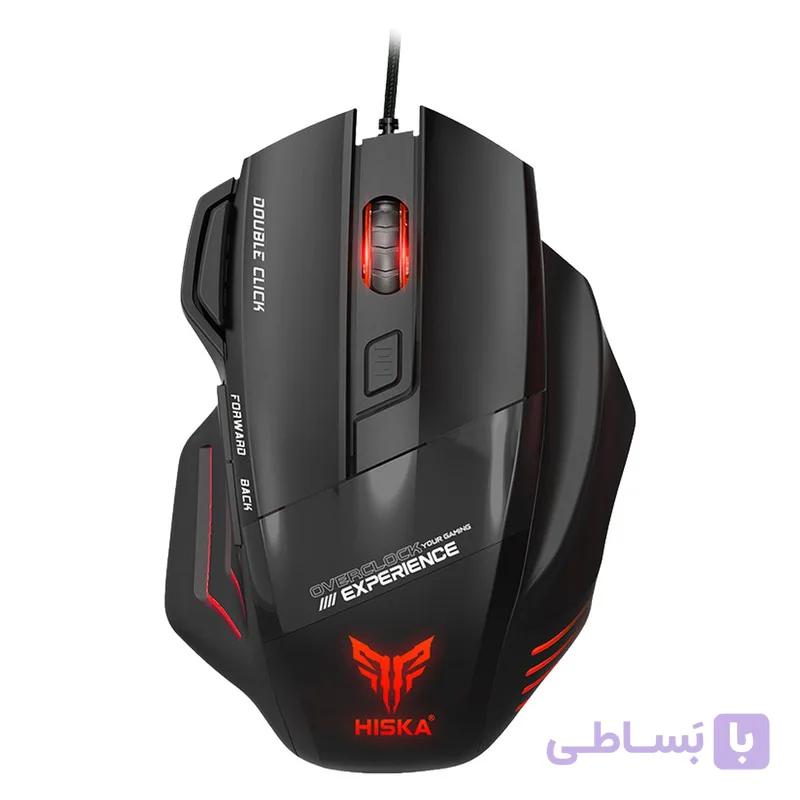 موس گیمینگ هیسکا مدل HX-MOG310
