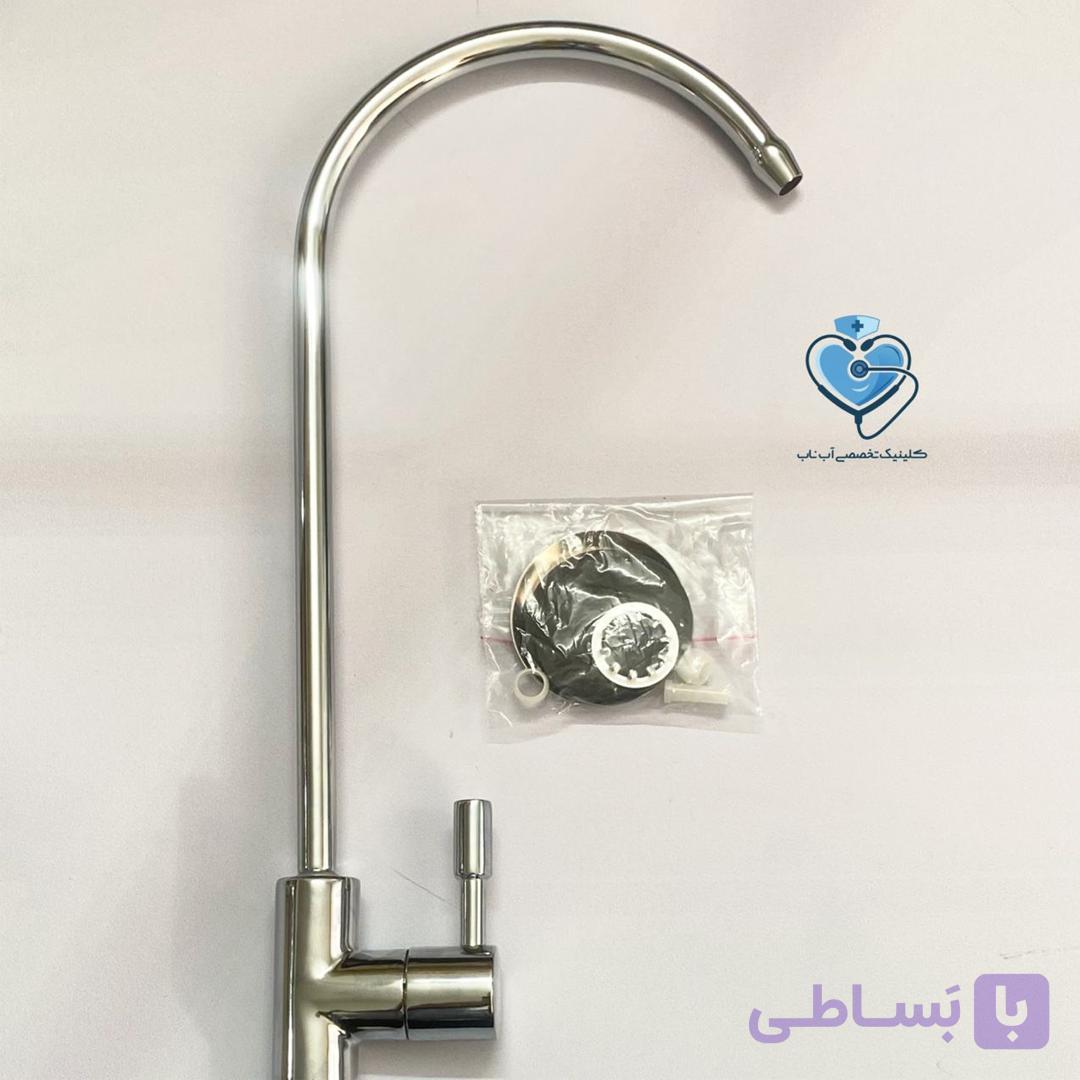 شیر برداشت آب تصفیه رنگ نقره‌ای — تصویر 1
