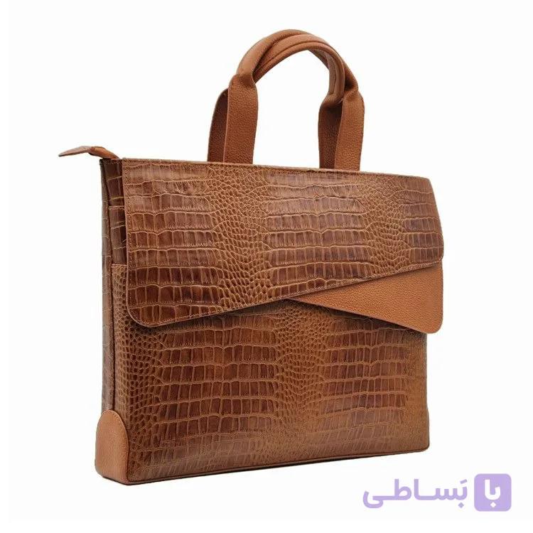 کیف اداری زنانه چرم طبیعی مدل تامارا|کیف چرم طبیعی — تصویر 1