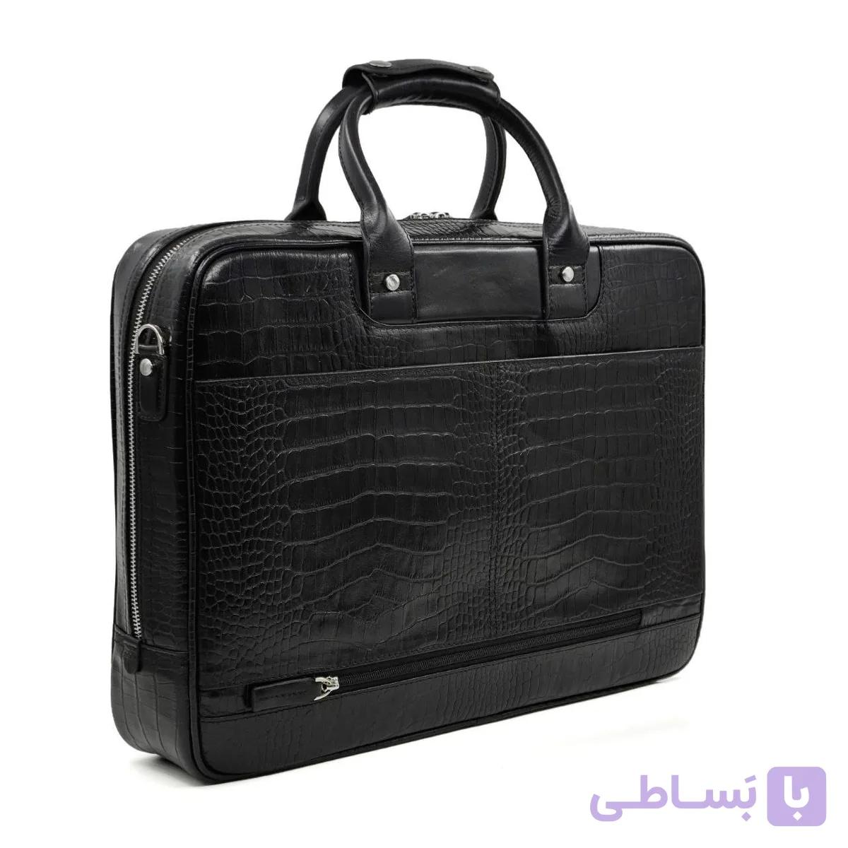 کیف اداری اسپرت مدل کاریزما چرم گاوی — تصویر 1
