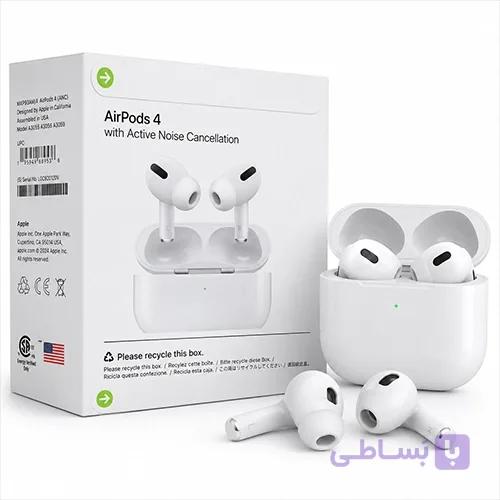 ایرپاد اپل AirPods 4 ANC با نویز کنسلینگ فعال
