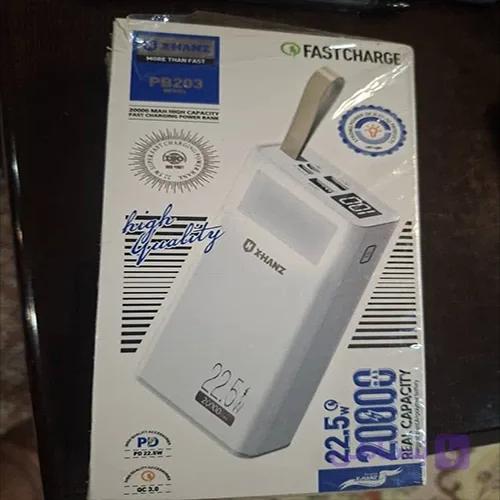 پاوربانک فست شارژ XHANZ PB203 ظرفیت 20000 میلی‌آمپر 22.5 وات — تصویر 1