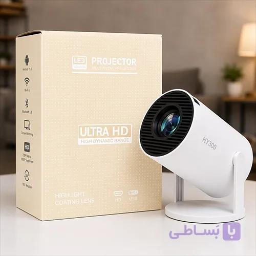 ویدئو پروژکتور هوشمند HY300 قابل حمل — تصویر 1