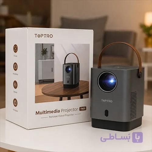 ویدئو پروژکتور قابل حمل TOPTRO مدل TR23 — تصویر 1