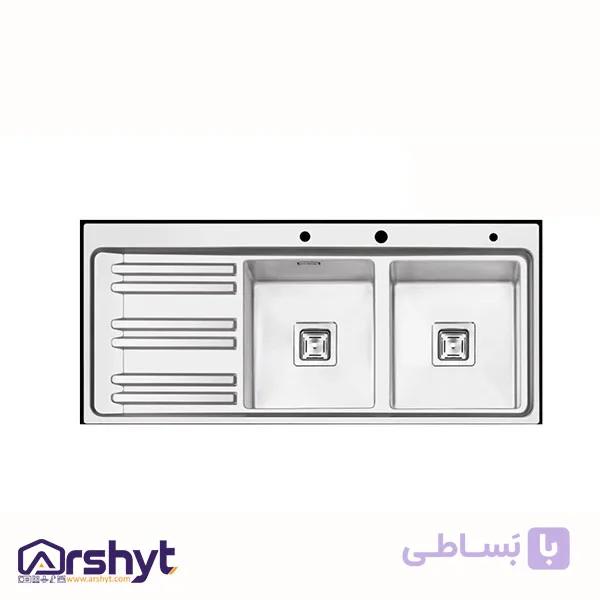 سینک ایلیا استیل 2080 توکار