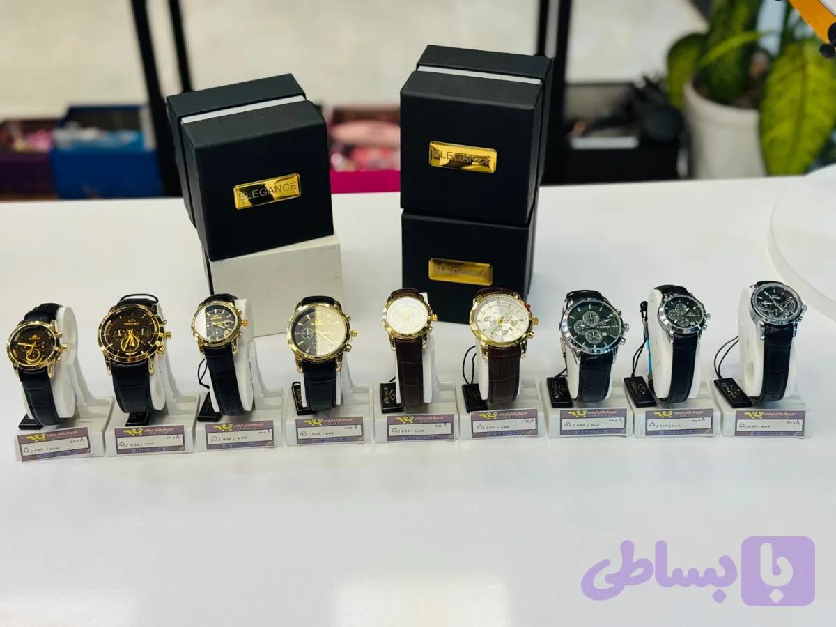 ساعت الگانس چرمی درجه یک