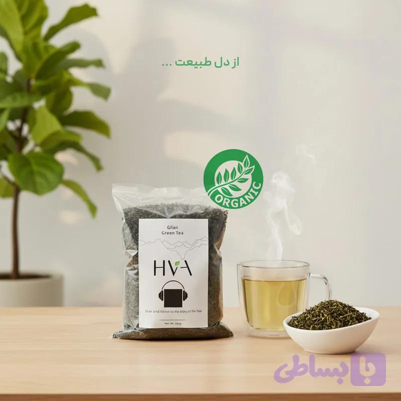 چای سبز ایرانی لنگرود حوا - 500 گرم