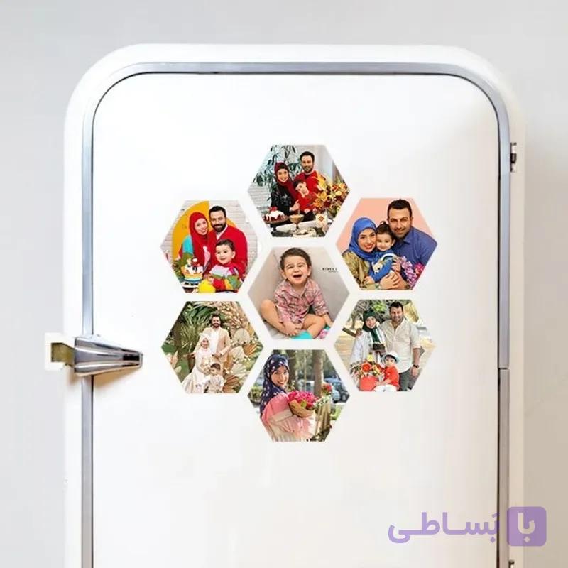 مگنت رویخچالی شش ضلعی
