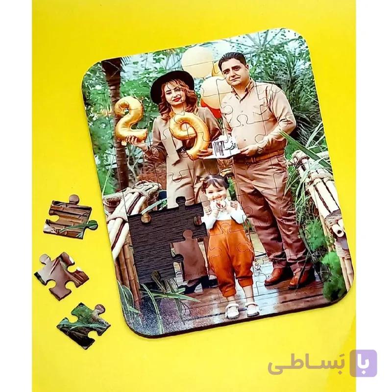 پازل چوبی A4 (35 تکه)