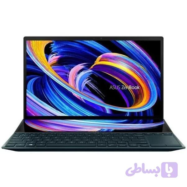لپ تاپ ایسوس Zenbook ux482 core i7 1195G7 16GB 512GB ssd 14inch full hd ips touch