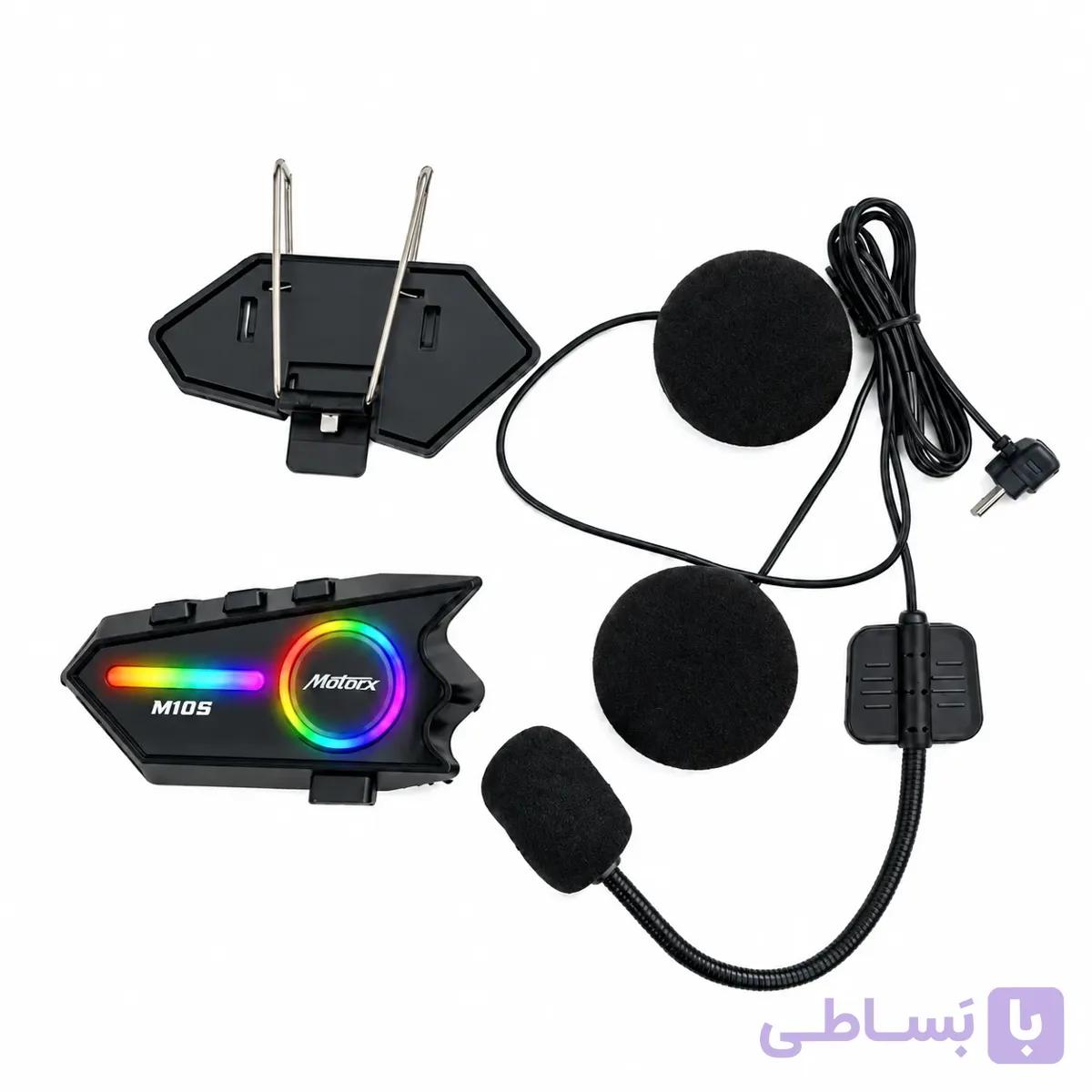 بلوتوث کلاه کاسکت موترکس مدل M10S