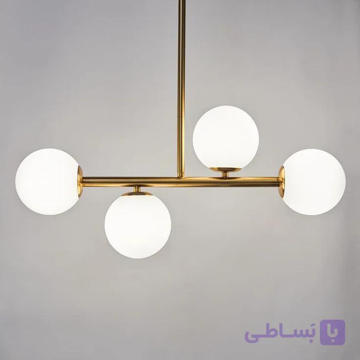 لوستر مدرن ۴ شعله شاخه‌ای A243.4