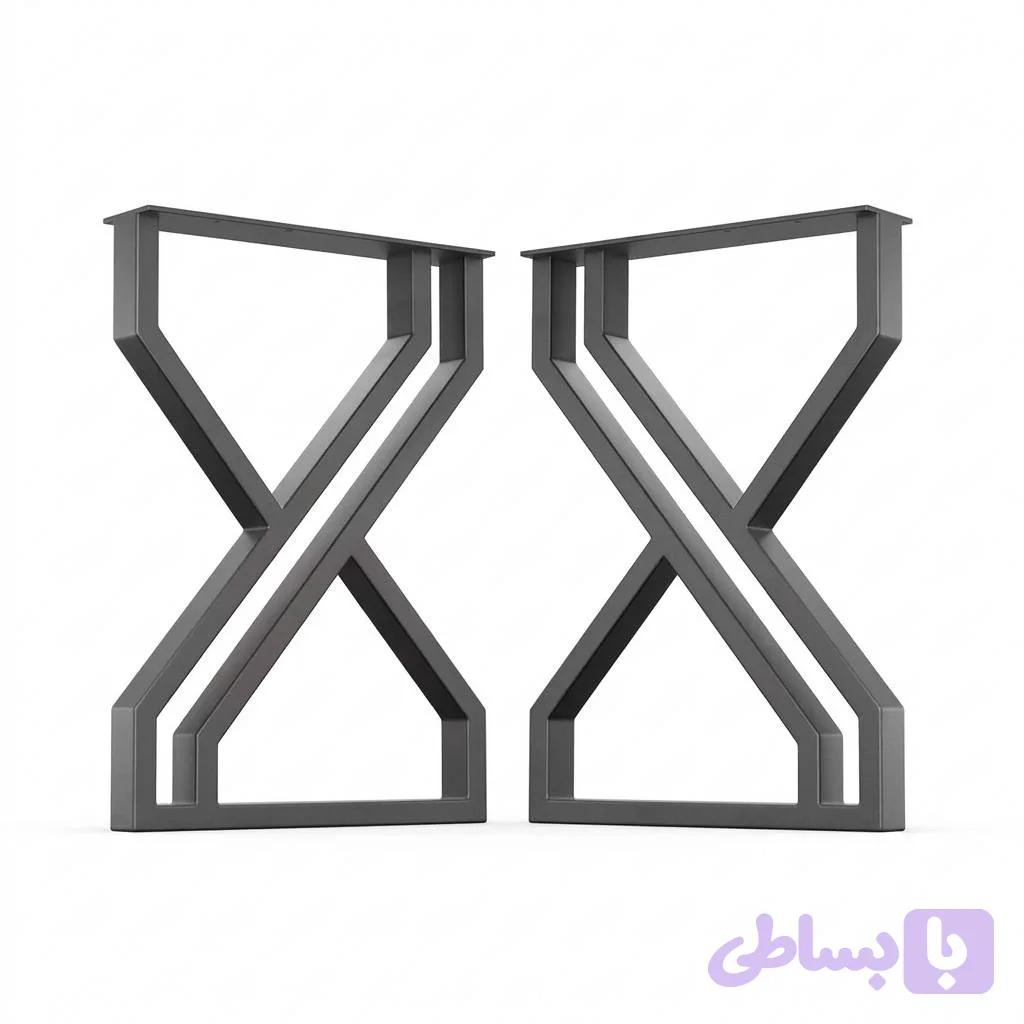 پایه فلزی دکوراتیو مدل اطلس