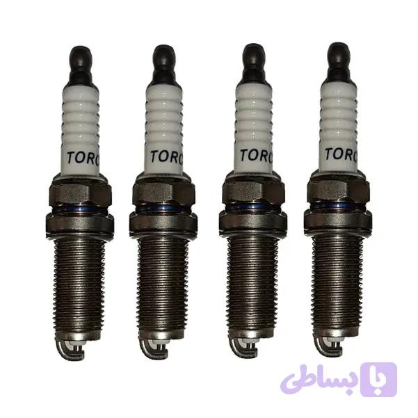شمع خودرو تورچ مدل KL6RTC بسته 4 عددی — تصویر 1