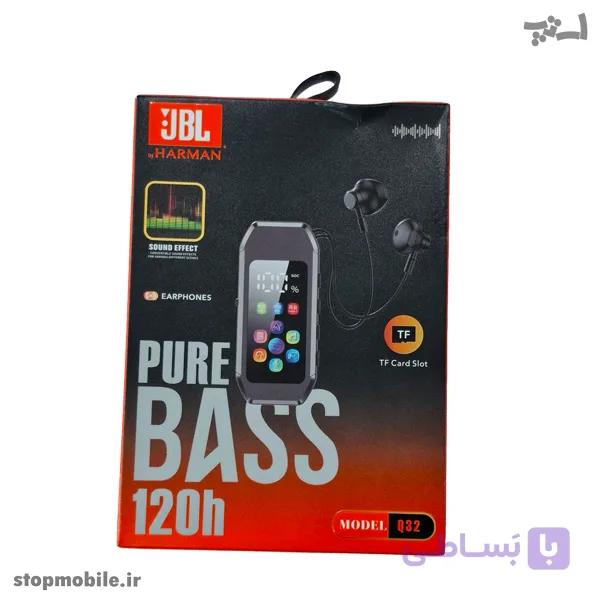ام پی تری پلیر MP3 Player مدل BTJBL Q32 | پخش‌کننده موسیقی با صفحه‌نمایش، کارت حافظه و هندزفری سرهم — تصویر 1