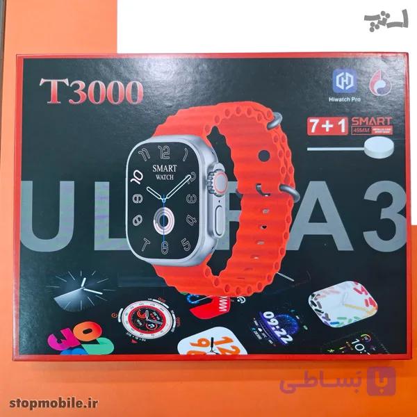 ساعت هوشمند طرح ULTRA 3 مدل T3000 با 7 مدل بند و قابلیت اتصال به گوشی — تصویر 1