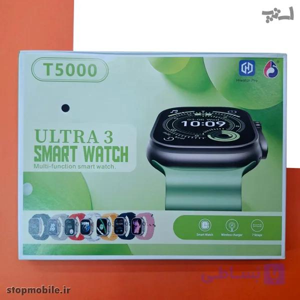 ساعت هوشمند طرح ULTRA 3 مدل T5000 با 7 مدل بند و قابلیت اتصال به گوشی — تصویر 1