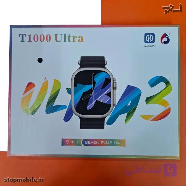 ساعت هوشمند طرح ULTRA 3 مدل T1000 Ultra با 7 مدل بند و قابلیت اتصال به گوشی — تصویر 1