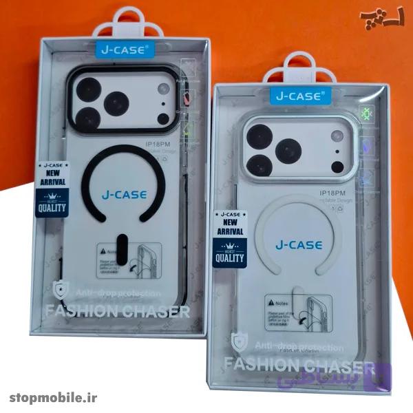 قاب کریستالی مگ سیف iPhone 18 Pro مدل Fashion Chaser برند جِی کِیس J-CASE — تصویر 1