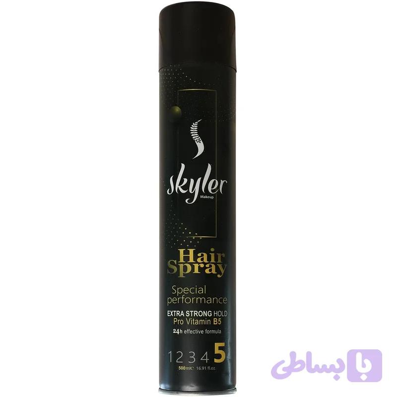 اسپری مو اسکایلر مدل Extra Strong Hold 05 حجم 500 میلی لیتر