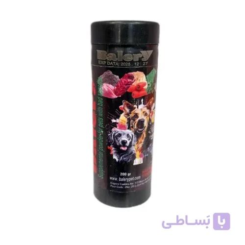 پودر مولتی ویتامین، کلسیم و طعم دهنده غذای سگ و گربه بالری (Balery) — تصویر 1