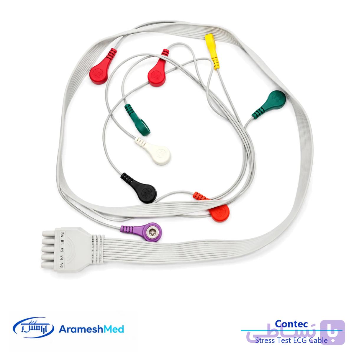 کابل بیمار ECG کانتک | تست ورزش — تصویر 1